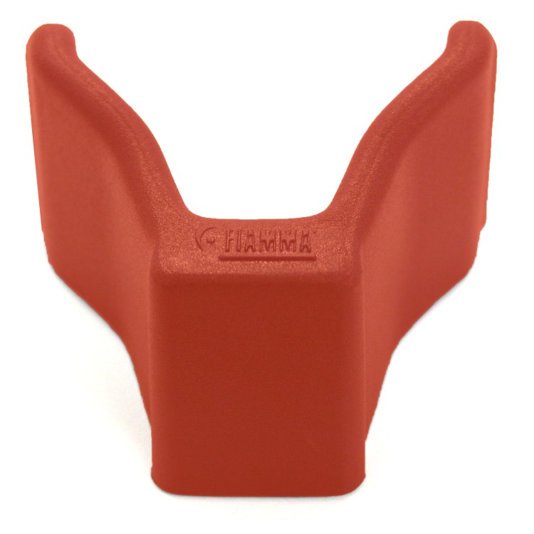 1 - Terminal vermelho para porta-bicicletas Fiamma Carry Bike